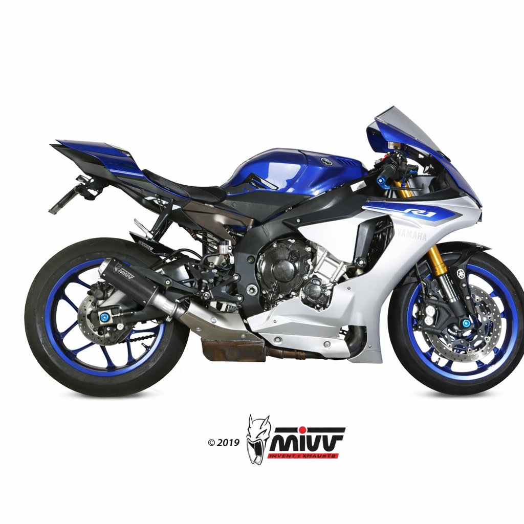 Yamaha YZF-R1 (2015–2022) MIVV MK3 CARBONIO – tłumik z homologacją - obrazek 2