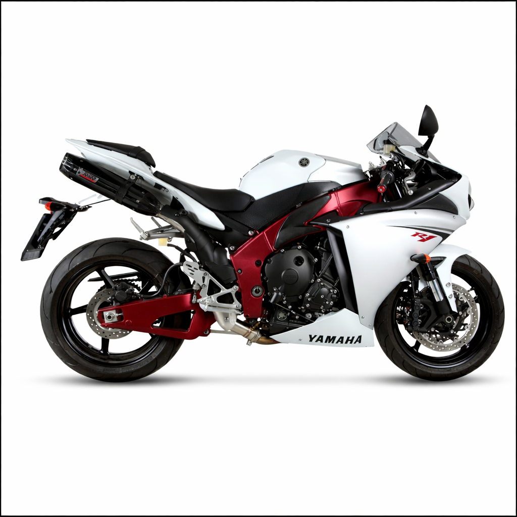 Yamaha YZF-R1 (2009–2014) MIVV SUONO INOX NERO – tłumiki z homologacją
