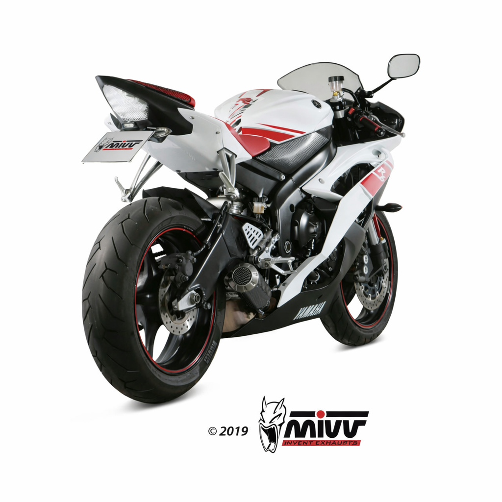 Yamaha YZF-R6 (2006–2016) MIVV MK3 CARBONIO – tłumik z homologacją