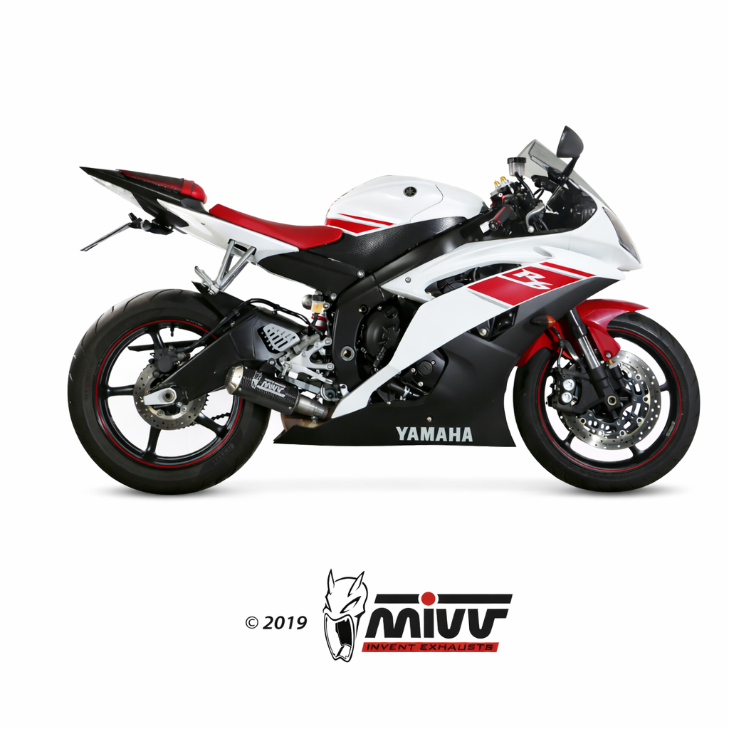 Yamaha YZF-R6 (2006–2016) MIVV MK3 CARBONIO – tłumik z homologacją - obrazek 2