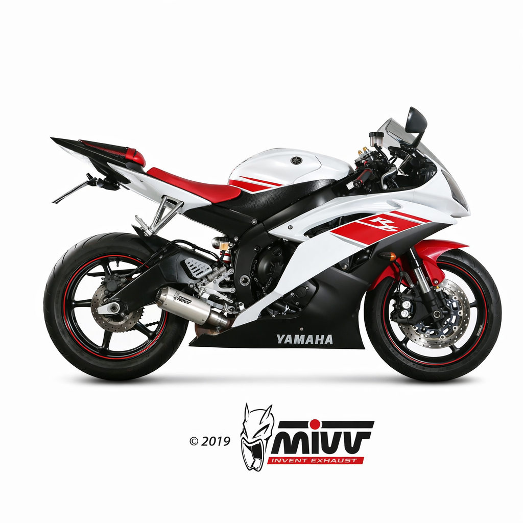 Yamaha YZF-R6 (2006–2016) MIVV MK3 INOX – tłumik z homologacją - obrazek 3