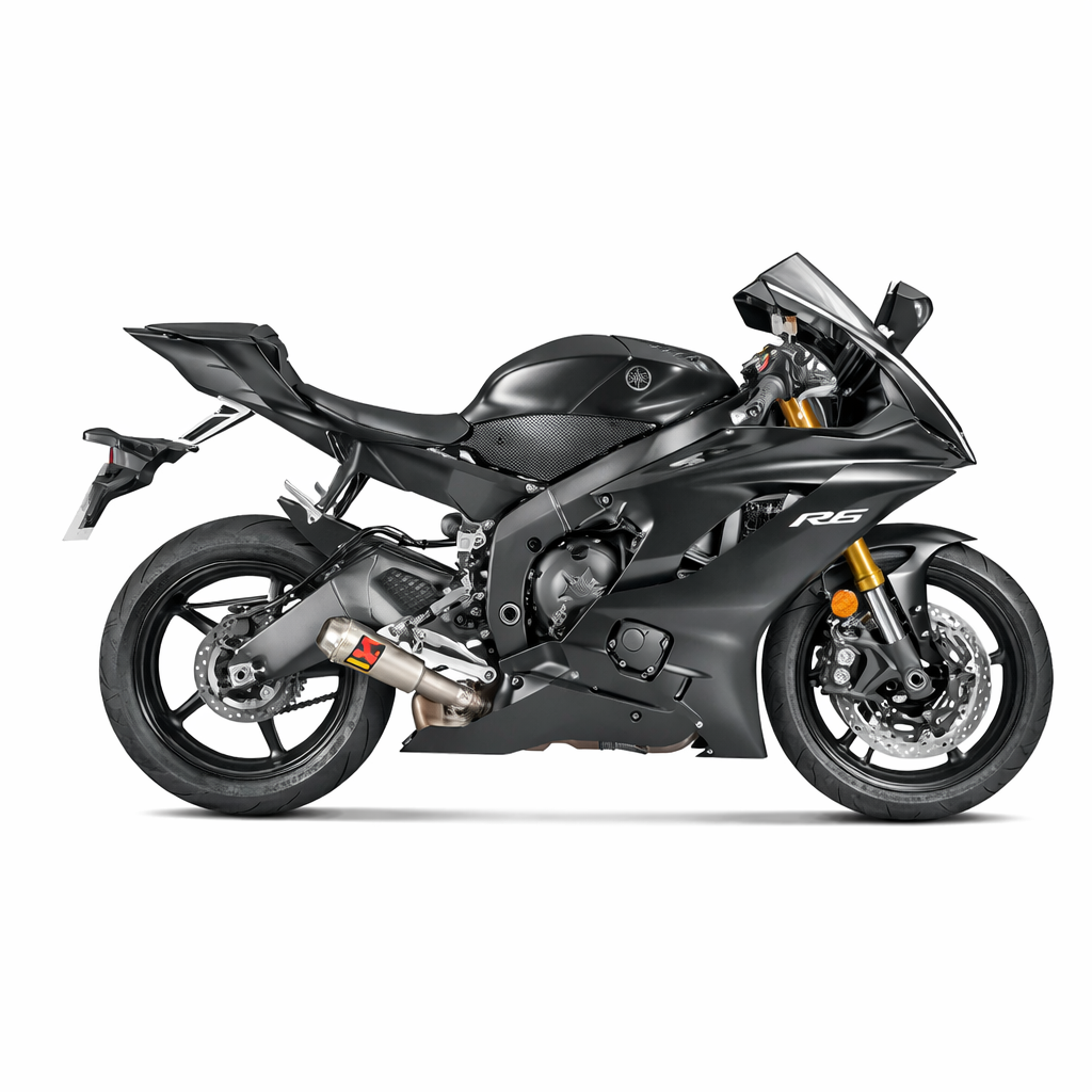 Yamaha YZF-R6 (2006–2026) Akrapovič Slip-On Line Titanium – bez homologacji - obrazek 2