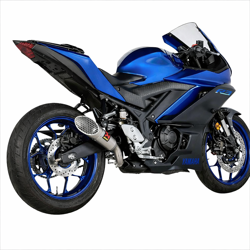Yamaha YZF R3 / R25 / MT-03 (2015–2026) Akrapovič Slip-On Line – bez homologacji