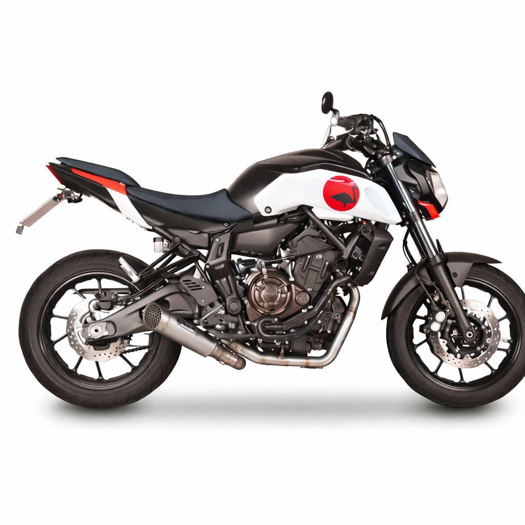 Yamaha MT-07 / R7 2014–2026 - Spark GRID-O - układ wydechowy bez homologacji - obrazek 2