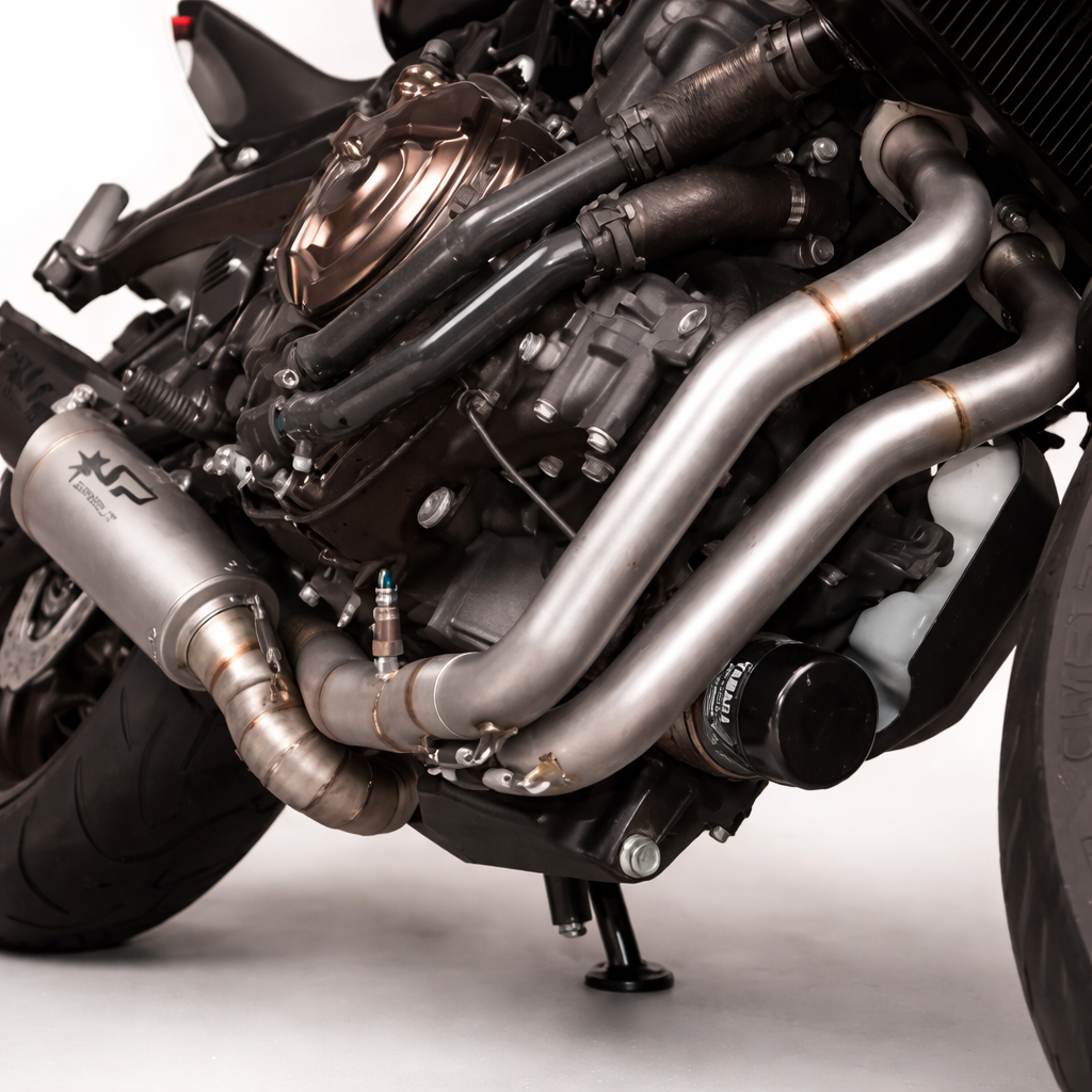 Yamaha MT-07 / R7 2014–2026 - Spark GRID-O - układ wydechowy bez homologacji - obrazek 4