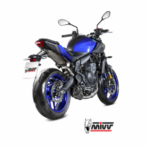 Yamaha MT-07 2025–2026 MIVV Delta Race Inox Nero – kompletny układ wydechowy z homologacją