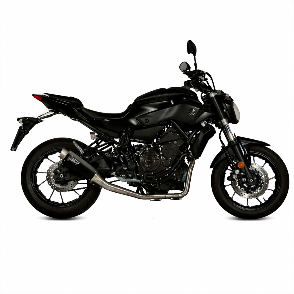 Yamaha MT-07 2014–2020 MIVV GP PRO Inox Nero - układ wydechowy z homologacją - obrazek 2