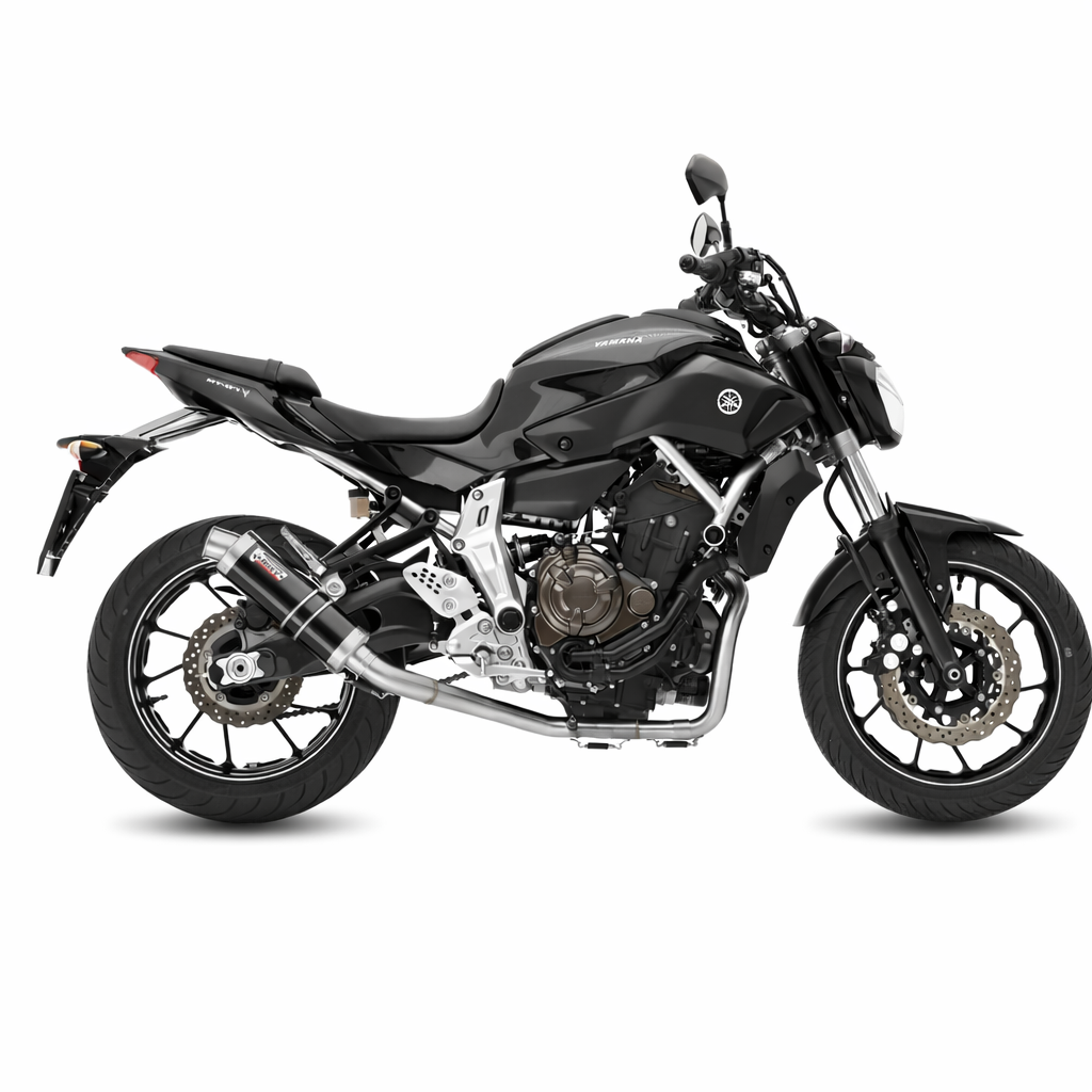 Yamaha MT-07 2014–2020 MIVV GP Inox Nero - układ wydechowy z homologacją - obrazek 2