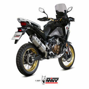 Honda CRF 1100L Africa Twin (2020–2026) – MIVV Speed Edge Inox – Tłumik z homologacją