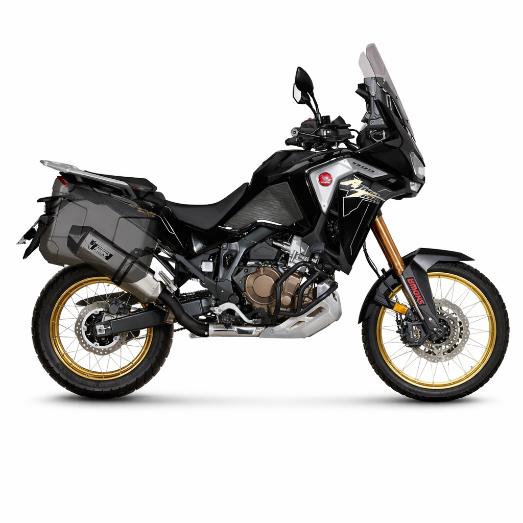 Honda CRF 1100L Africa Twin (2020–2026) – MIVV Speed Edge Inox – Tłumik z homologacją - obrazek 2