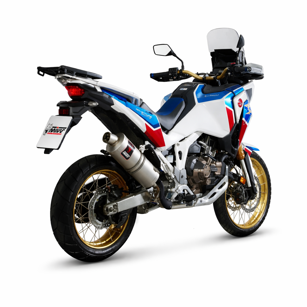 Honda CRF 1100L Africa Twin (2020–2026) – MIVV Dakar Inox – Tłumik z homologacją