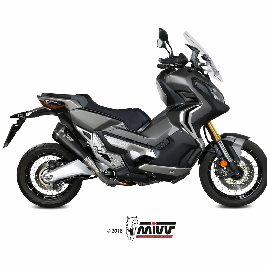 Honda X-ADV 750 (2017–2026) – MIVV Delta Race Inox Nero – Tłumik z homologacją - obrazek 2