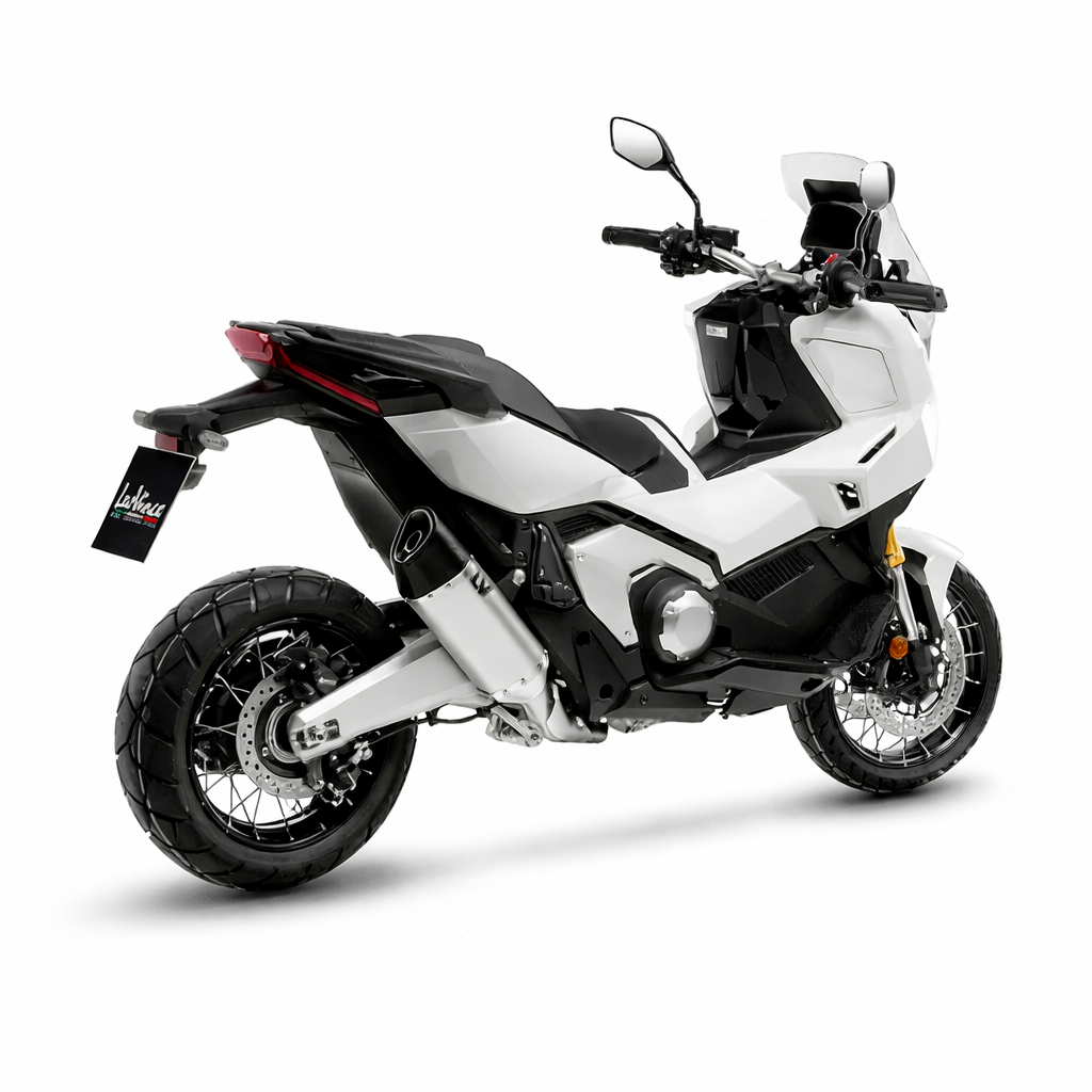 Honda X-ADV 750 (2017–2026) – LeoVince LV-14 R Stainless Steel – tłumik z homologacją