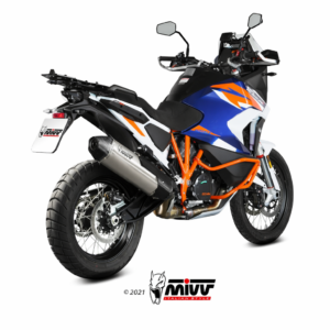 KTM 1290 Super Adventure (2021–2024) – MIVV Speed Edge Titanium – tłumik z homologacją