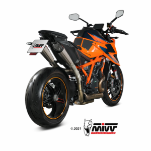 KTM 1290 Super Duke R (2020–2023) – MIVV X-M5 Titanium – podwójny tłumik z homologacją
