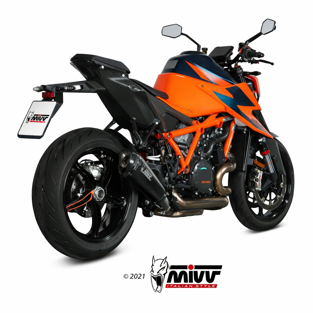 KTM 1290 Super Duke R (2020–2023) – MIVV Delta Race Carbon – tłumik z homologacją