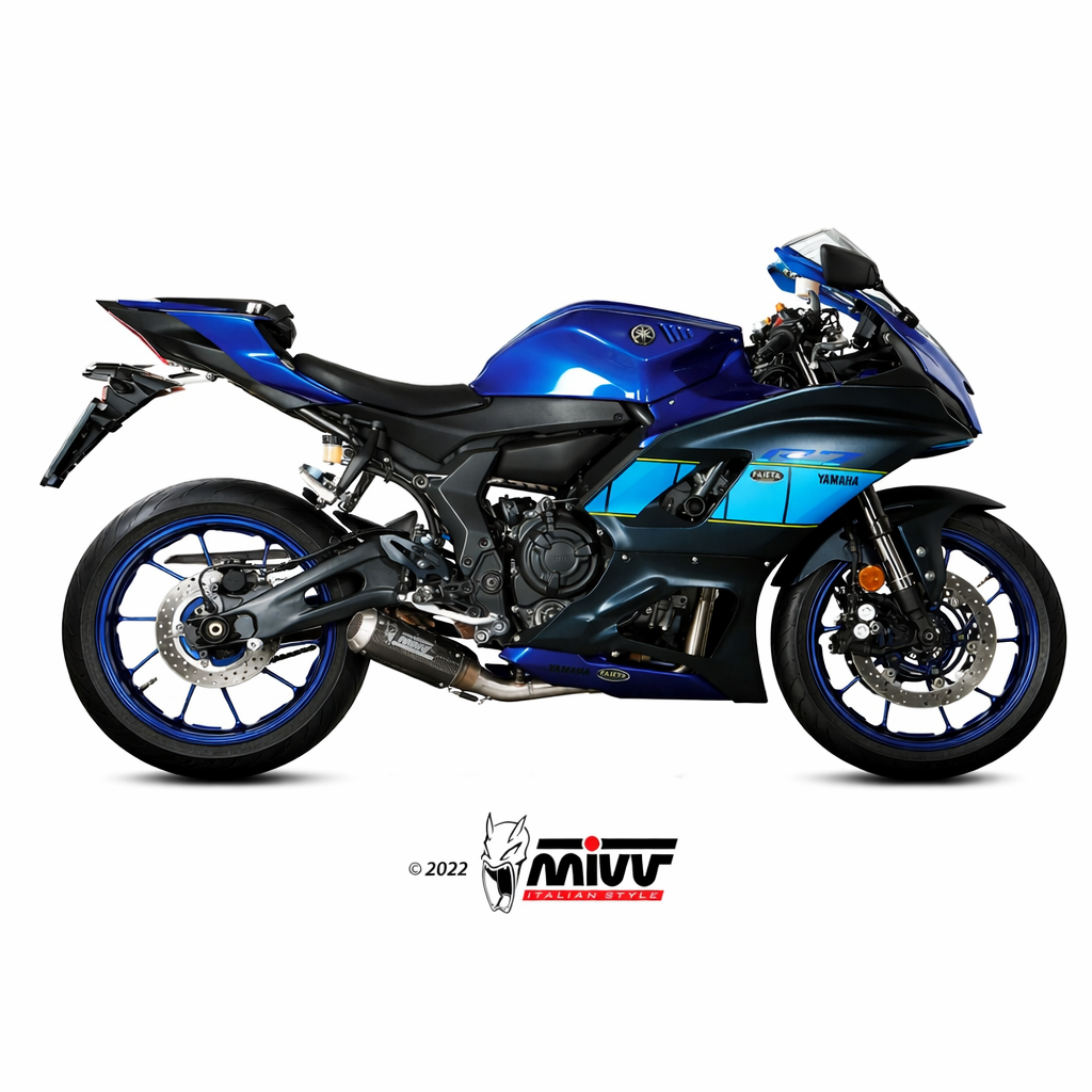 Yamaha R7 2022–2026 MIVV MK3 Carbonio – tłumik bez homologacji - obrazek 2