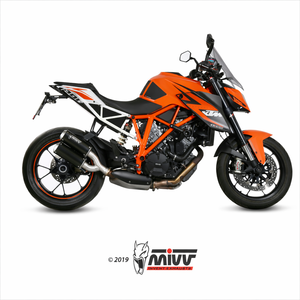 KTM 1290 Super Duke (2014–2019) – MIVV MK3 Inox Nero – Tłumik z homologacją - obrazek 2