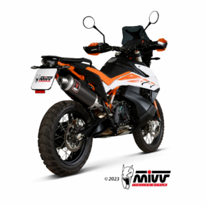 KTM 790 / 890 Adventure (2019–2026) – MIVV DAKAR Inox Nero – tłumik z homologacją