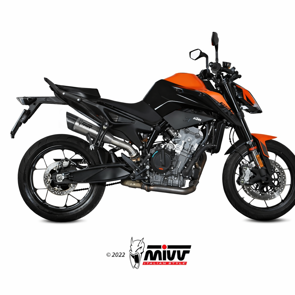 KTM 790 / 890 Duke (2018–2024) – MIVV X-M5 Titanium – tłumik z homologacją - obrazek 2