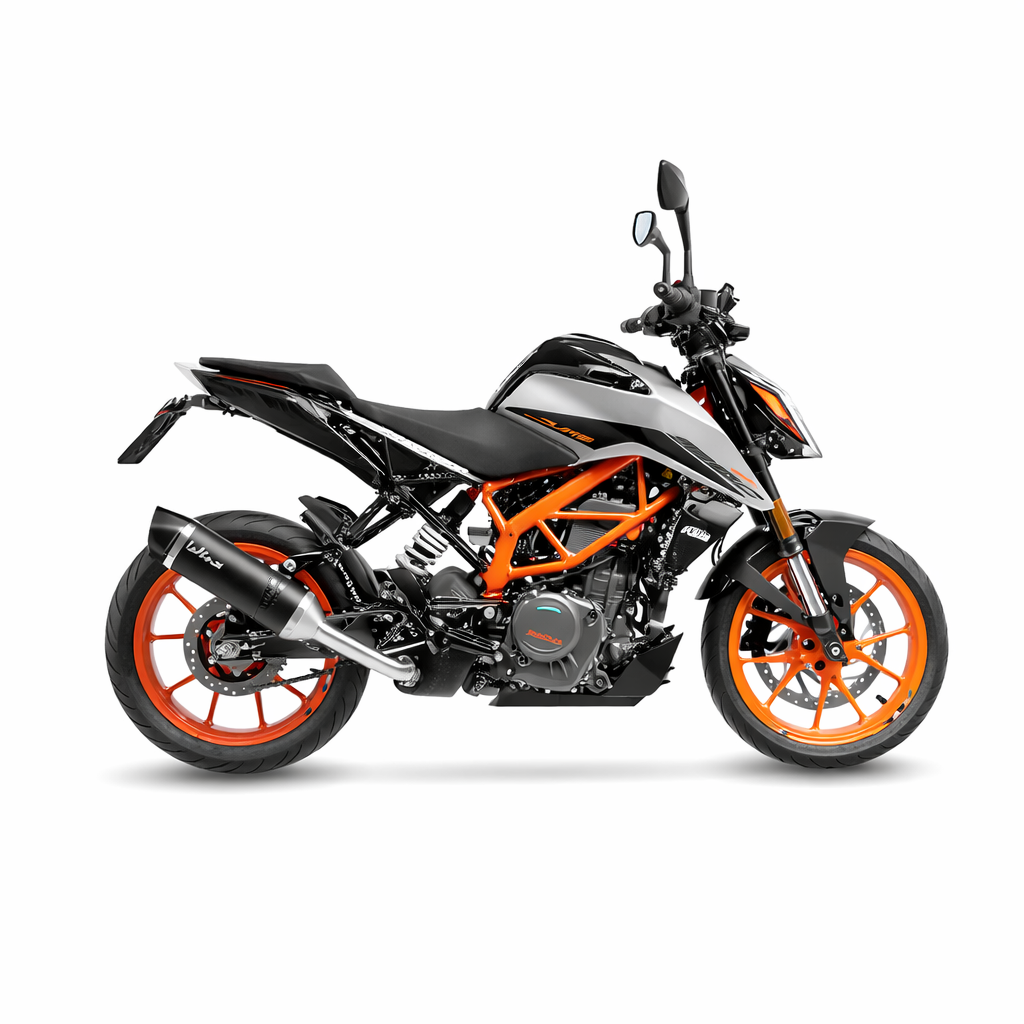 KTM 125 / 390 Duke (2021–2023) – LeoVince LV One Evo Carbon – tłumik z homologacją - obrazek 2