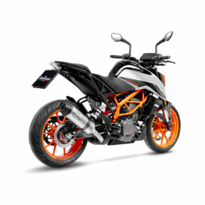 KTM 125 / 390 Duke (2021–2023) – LeoVince LV One Evo Stainless Steel – tłumik z homologacją