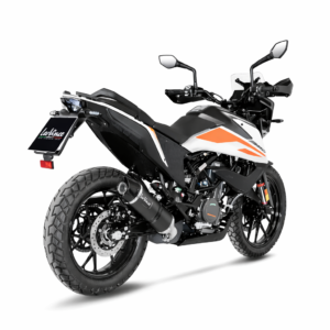 KTM 390 Adventure (2020–2024) – LeoVince LV One Evo Black Edition – tłumik z homologacją