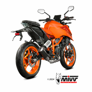 KTM 125 / 390 Duke (2024–2026) – MIVV MK3 Inox Nero – tłumik bez homologacji