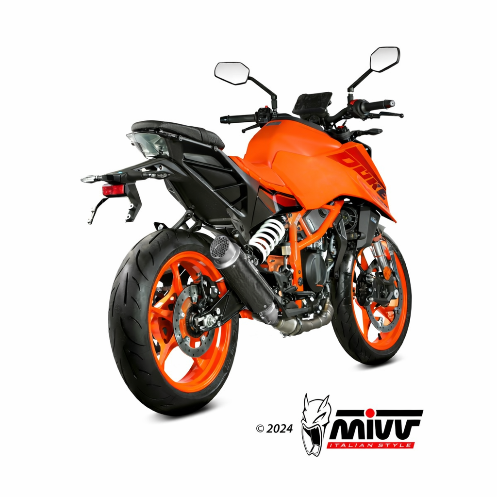KTM 125 / 390 Duke (2024–2026) – MIVV GP PRO Carbon – tłumik z homologacją