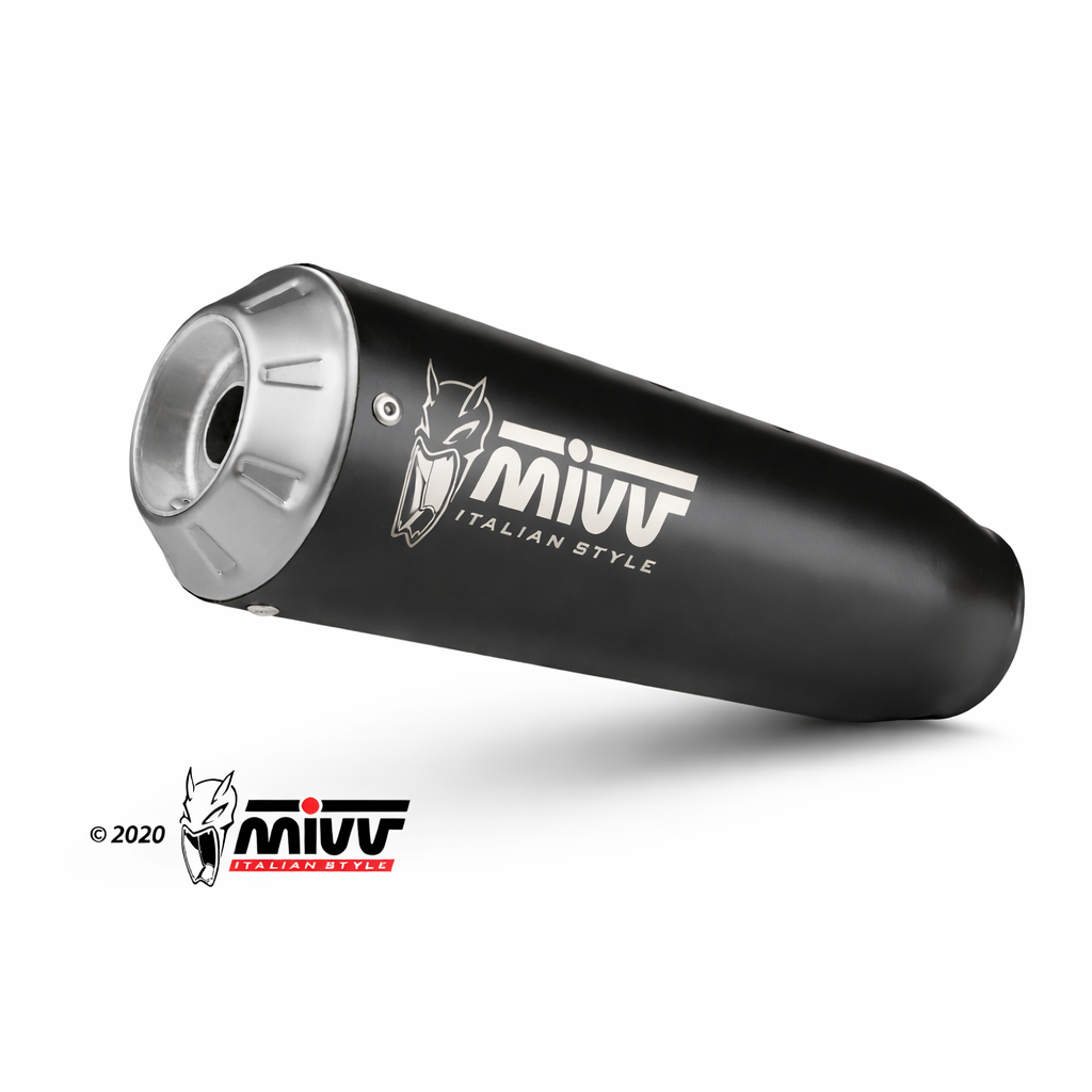 KTM 125 / 390 Duke (2017–2020) – MIVV X-M1 Inox Nero – tłumik z homologacją - obrazek 3