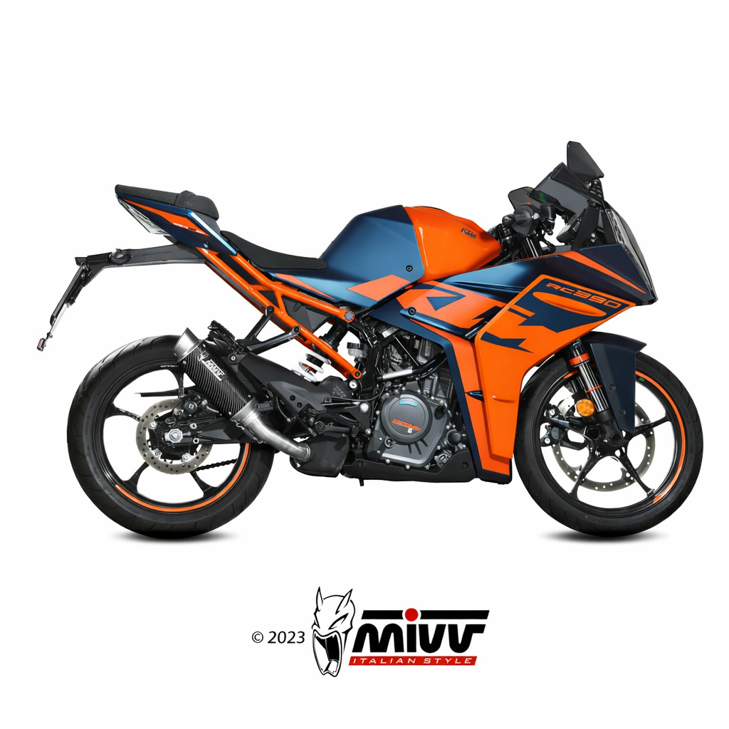 KTM RC 125 / 390 (2021–2024) – MIVV GP PRO Carbon – tłumik z homologacją - obrazek 2