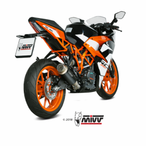 KTM RC 125 / 390 (2017–2020) – MIVV GP PRO Inox Nero – tłumik slip-on z homologacją