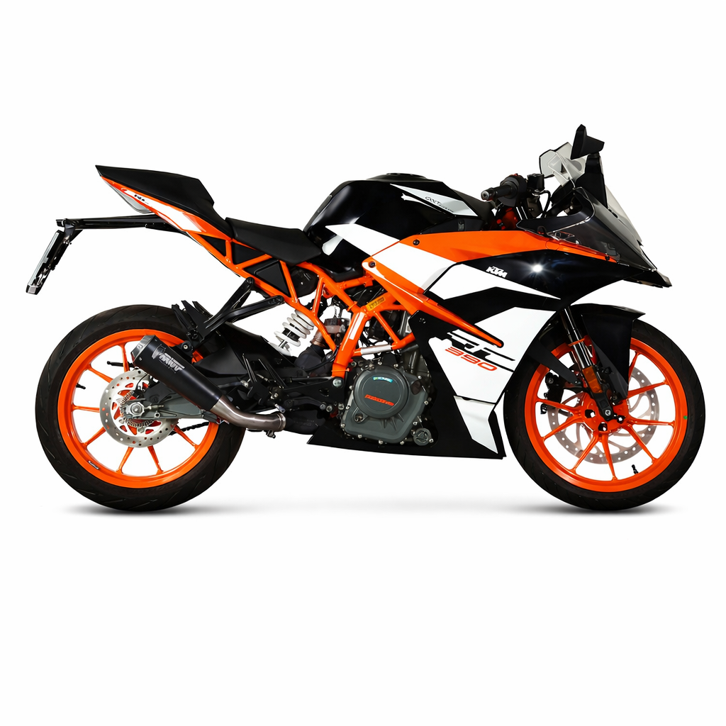 KTM RC 125 / 390 (2017–2020) – MIVV SUONO Inox Nero – tłumik z homologacją - obrazek 2