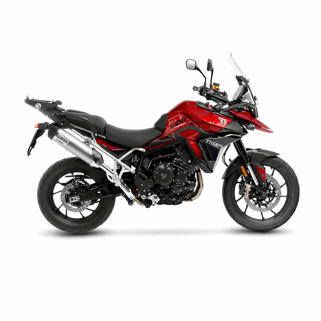 Triumph Tiger 900 Rally Pro / Sport / GT (2021–2024) – LeoVince LV One Evo Stainless Steel – tłumik z homologacją - obrazek 2