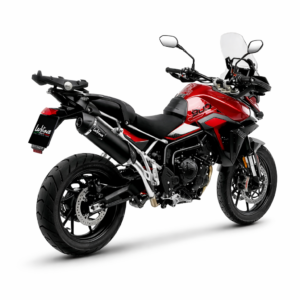 Triumph Tiger 900 Rally Pro / Sport / GT (2021–2024) – LeoVince LV One Evo Black Edition – tłumik z homologacją
