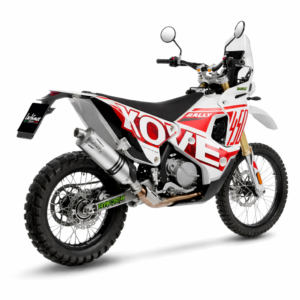 Kove 450 Rally Low / High (2023–2024) – LeoVince LV One Evo – tłumik bez homologacji