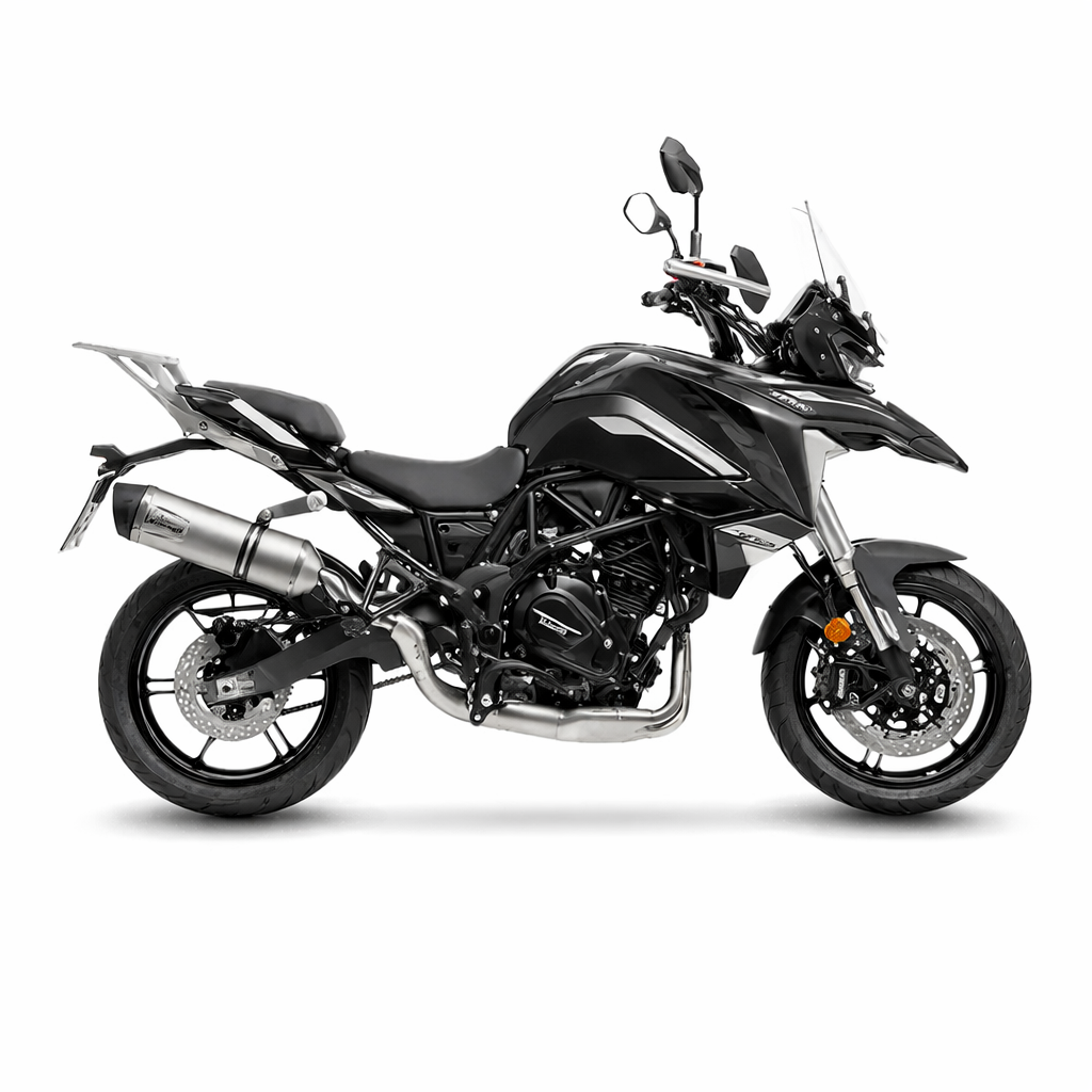 Benelli TRK 702X (2023–2024) – LeoVince LV One Evo Stainless Steel – tłumik z homologacją - obrazek 2