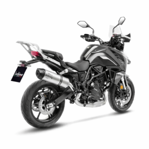 Benelli TRK 702X (2023–2024) – LeoVince LV One Evo Stainless Steel – tłumik z homologacją