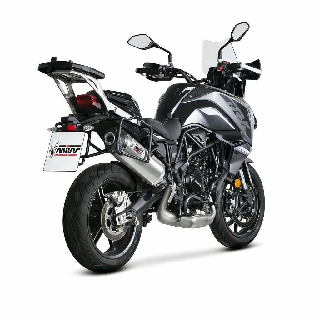 Benelli TRK 705X (2023–2026) – MIVV OVAL – tłumik z homologacją