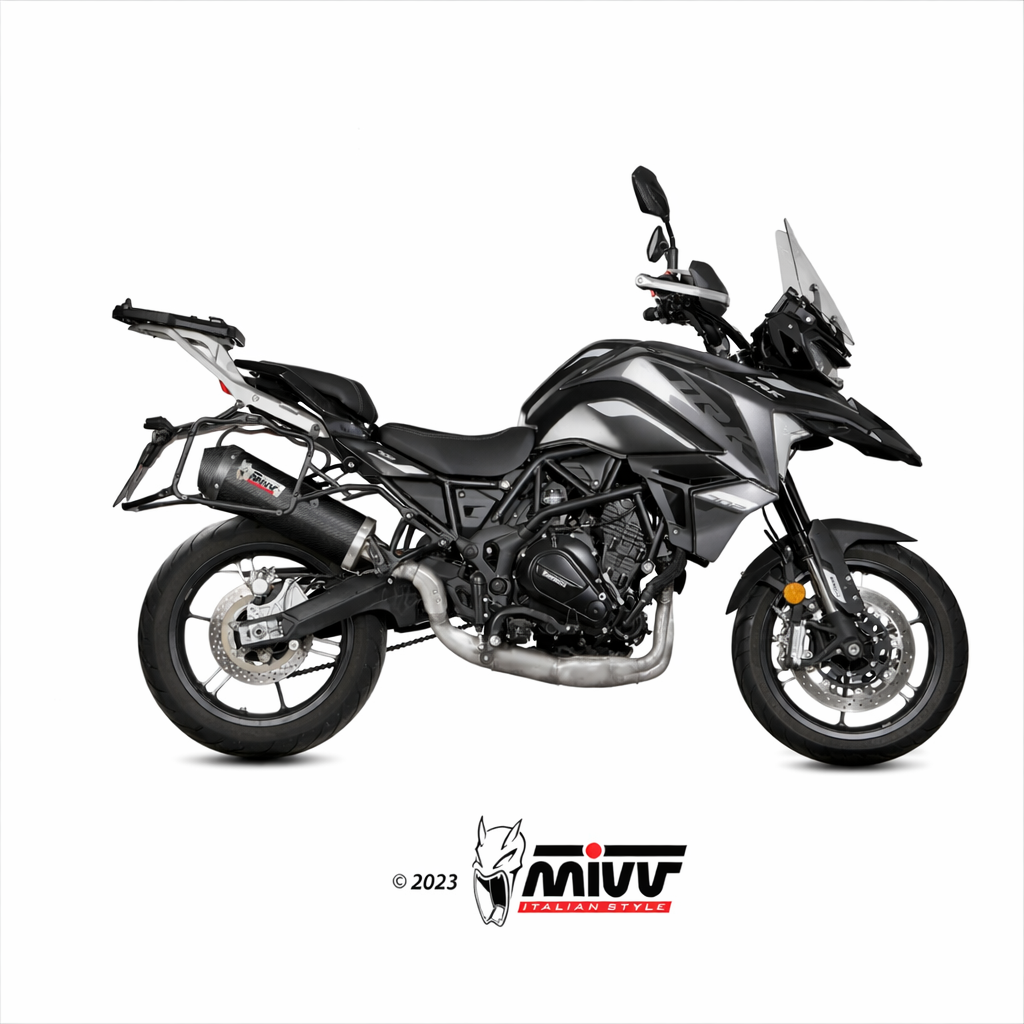 Benelli TRK 705X (2023–2026) – MIVV OVAL – tłumik z homologacją - obrazek 2