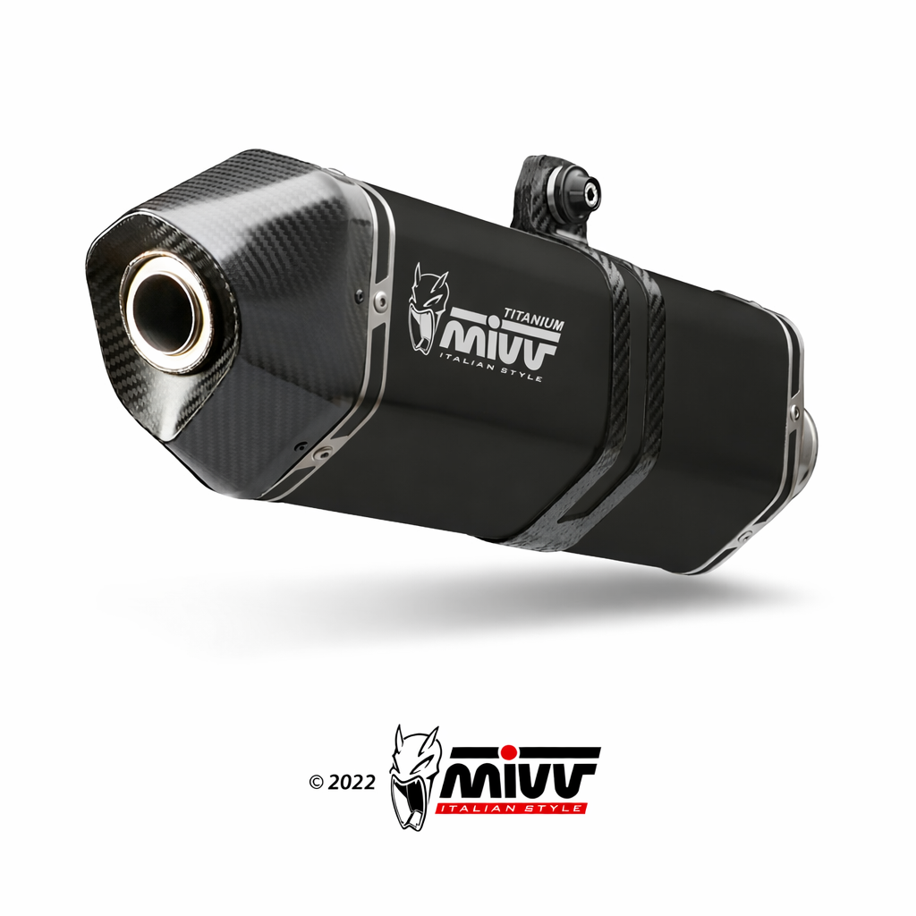Suzuki GSX-R 1300 Hayabusa (2021–2026) – MIVV SPEED EDGE TITANIO NERO – tłumik z homologacją - obrazek 3