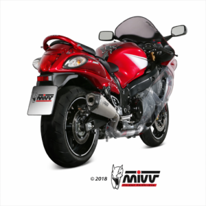 Suzuki GSX-R 1300 Hayabusa (2008–2017) – MIVV Impianto Completo EVO Titanium – kompletny układ wydechowy bez homologacji