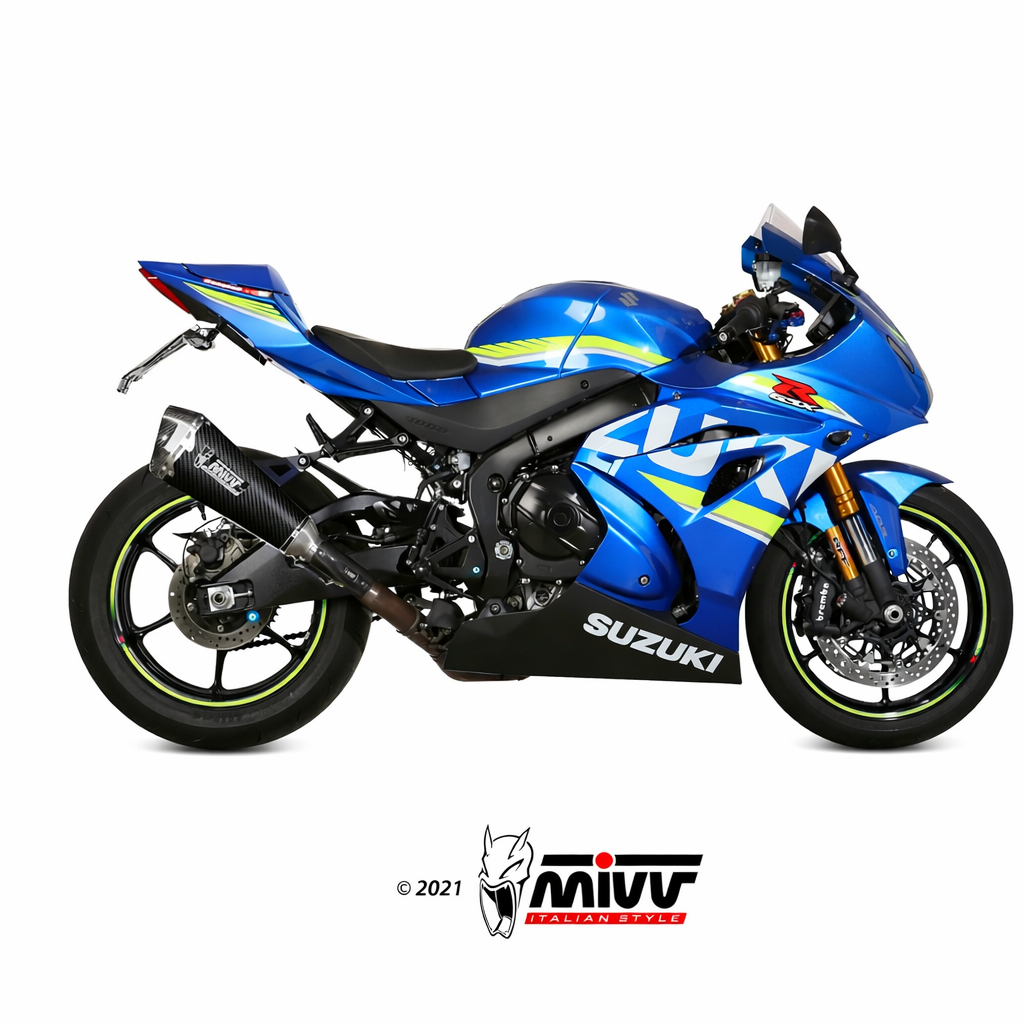 Suzuki GSX-R 1000 / R (2017–2020) - MIVV DELTA RACE Carbon - tłumik z homologacją - obrazek 2
