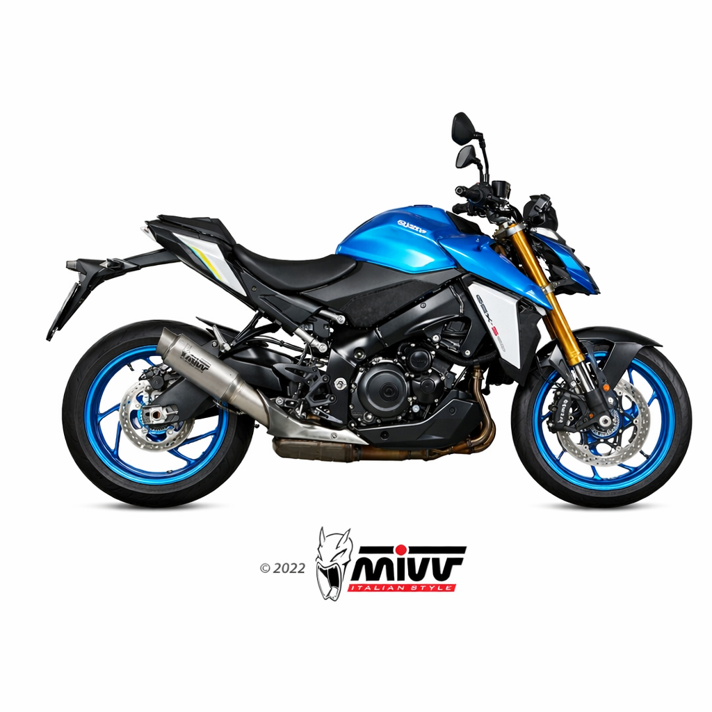 Suzuki GSX-S 950 / 1000 (2021–2026) MIVV GP PRO Titanium – tłumik z homologacją - obrazek 2