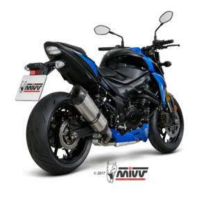 Suzuki GSX-S 750 (2017–2020) MIVV SUONO Inox – tłumik z homologacją 