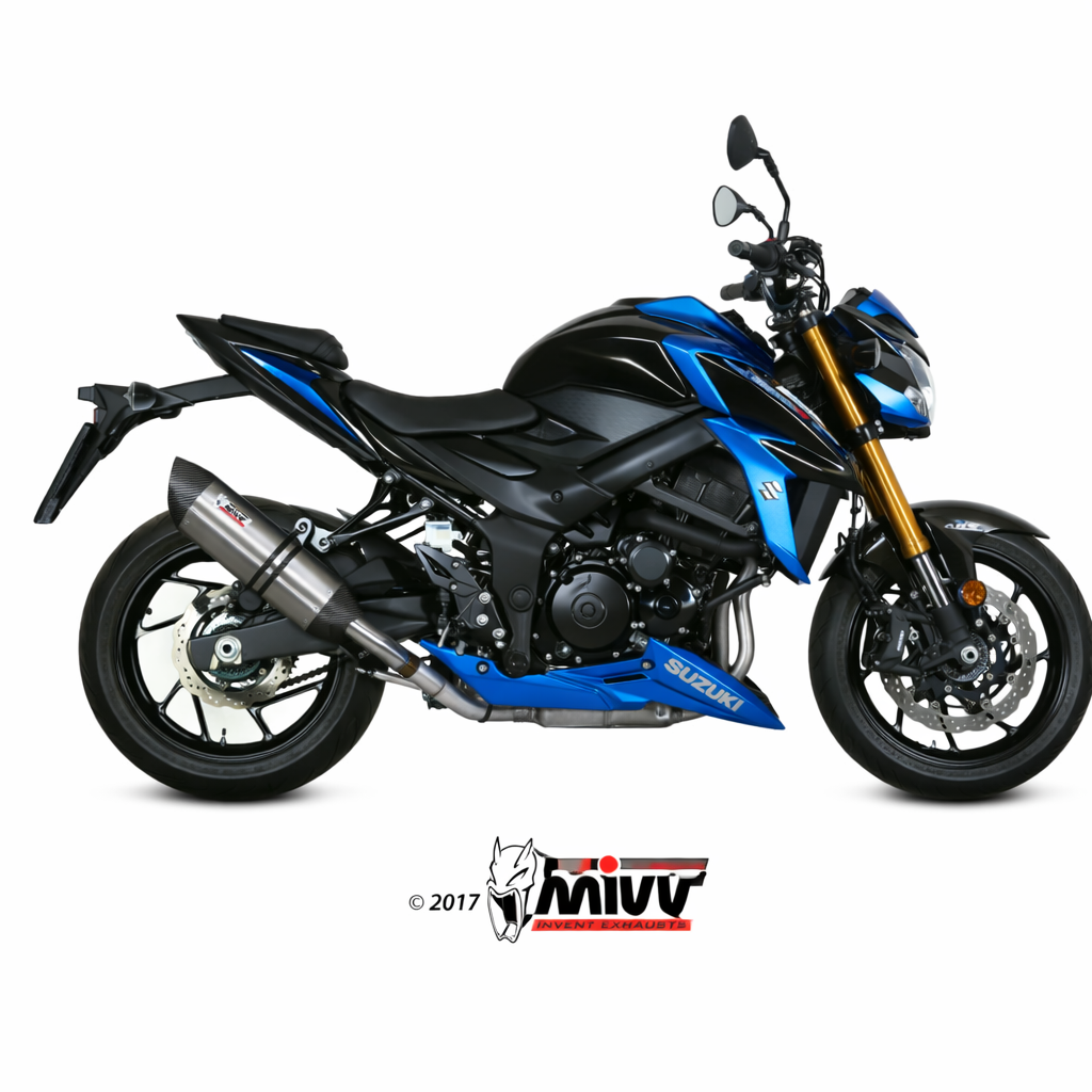 Suzuki GSX-S 750 (2017–2020) MIVV SUONO Inox – tłumik z homologacją - obrazek 2