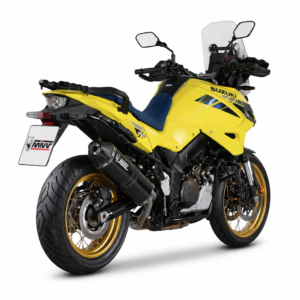 Suzuki DL 800 / 1000 / 1050 V-Strom (2014–2026) MIVV SPEED EDGE Inox Nero – tłumik z homologacją