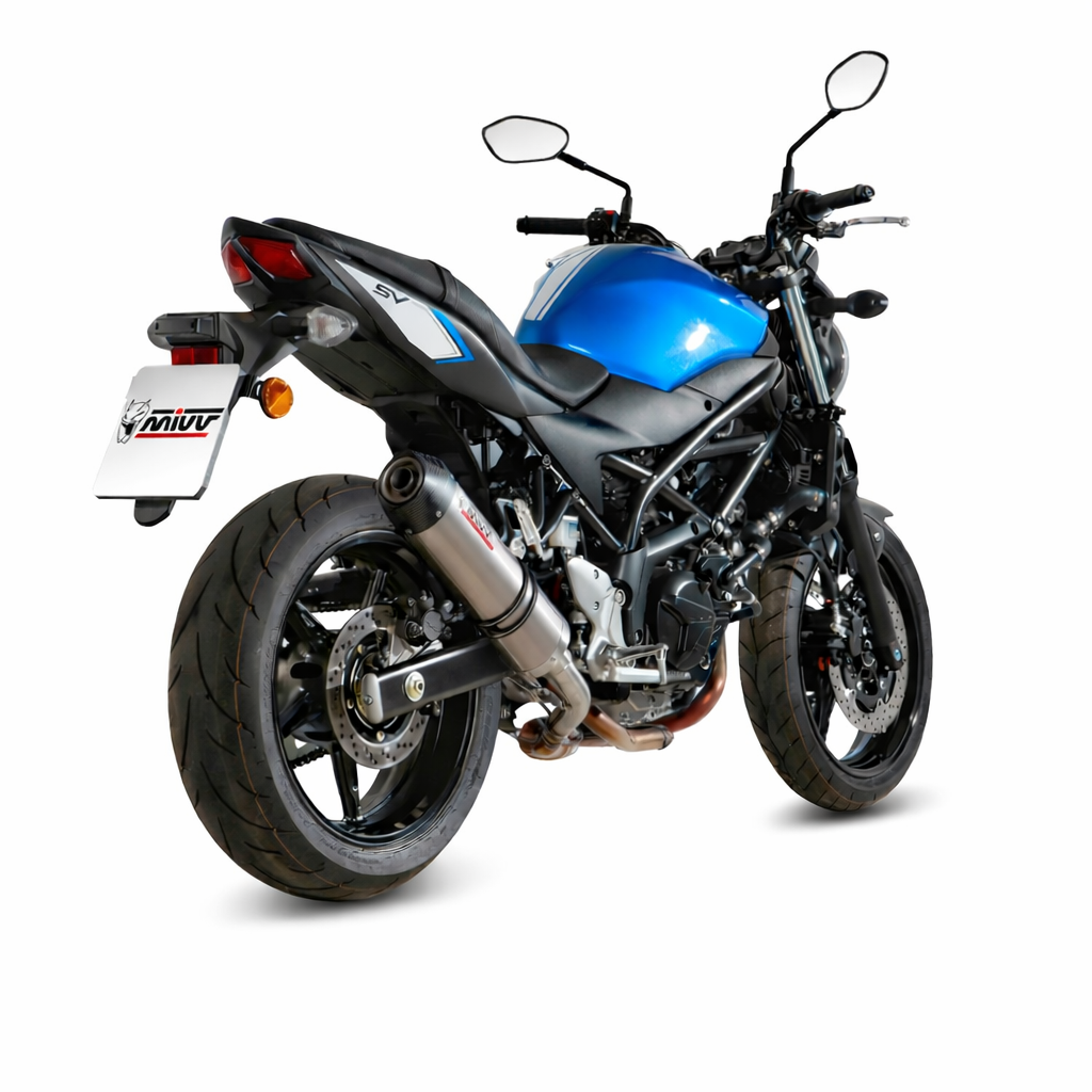 Suzuki SV 650 (2016–2024) MIVV OVAL Titanium – tłumik z homologacją