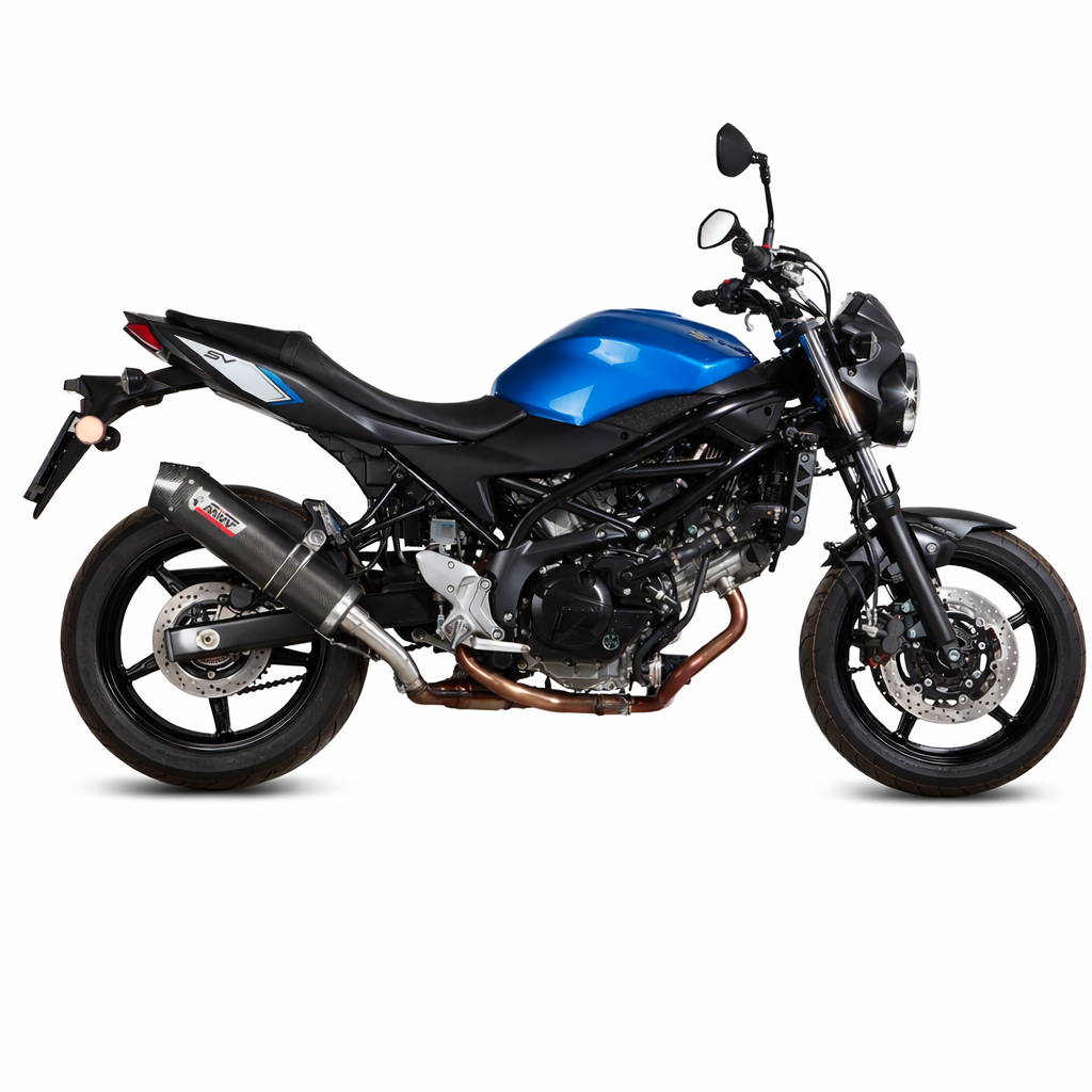 Suzuki SV 650 (2016–2024) MIVV OVAL Carbon – tłumik z homologacją - obrazek 2