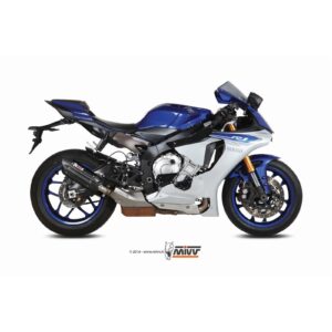 Yamaha YZF-R1 (2015–2022) MIVV SUONO INOX NERO – tłumik Slip-On z homologacją